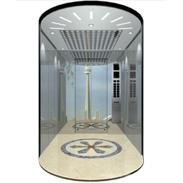 Semi-Circular Observation Elevator